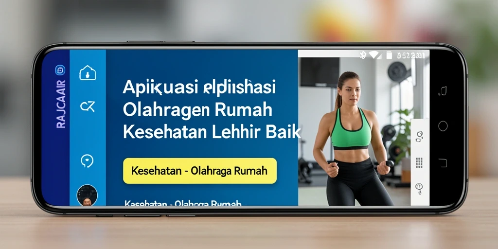 Antarmuka pengguna aplikasi RAJACAIR yang intuitif dan menarik.