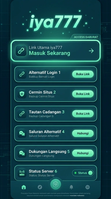 Tampilan link alternatif iya777